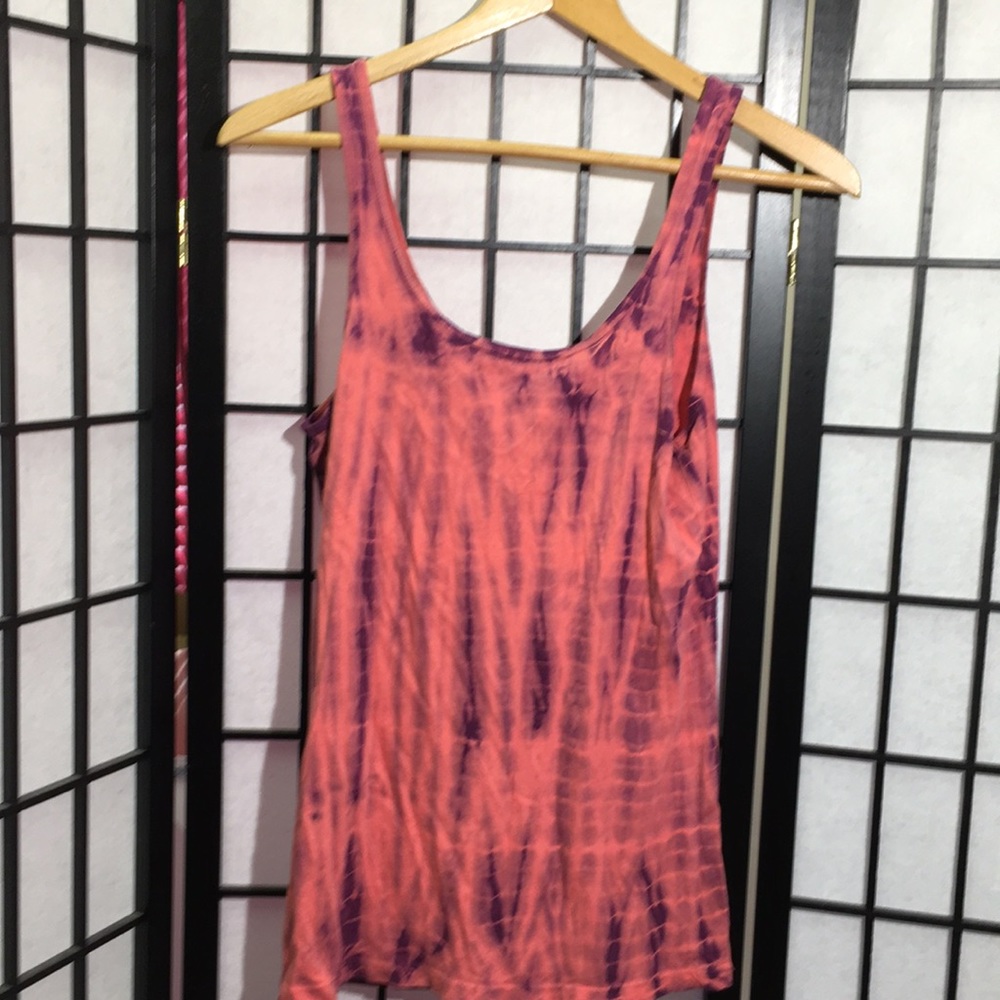 Stranded Tie Dye Tank Size M